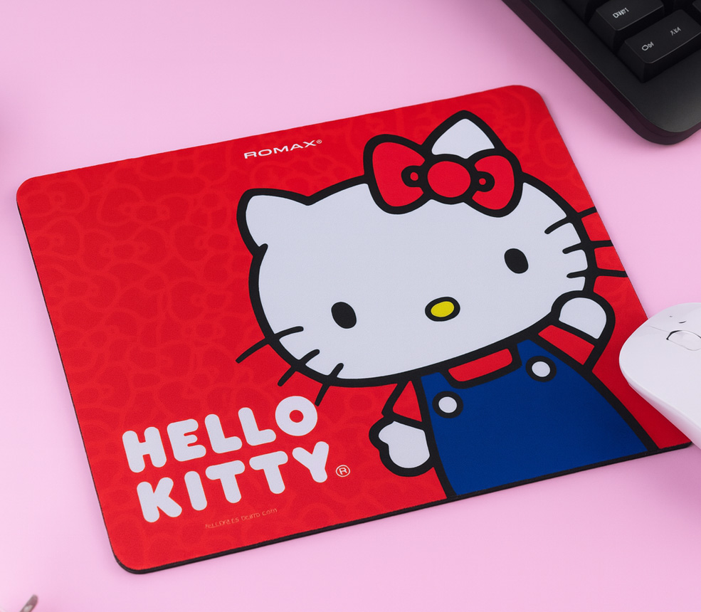 Mousepad Rectangular Hello Kitty Saludando 1