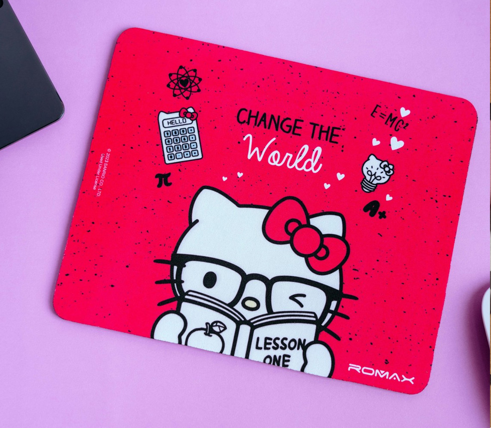 Mousepad Rectangular Hello Kitty Estudiosa 1