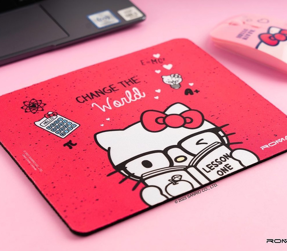 Mousepad Rectangular Hello Kitty Estudiosa 3