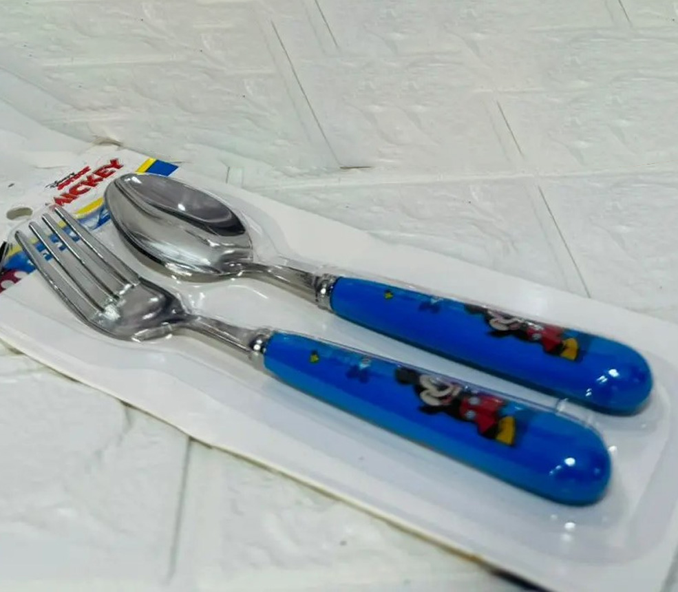 Cubierto Mickey - Set cuchara y tenedor 2