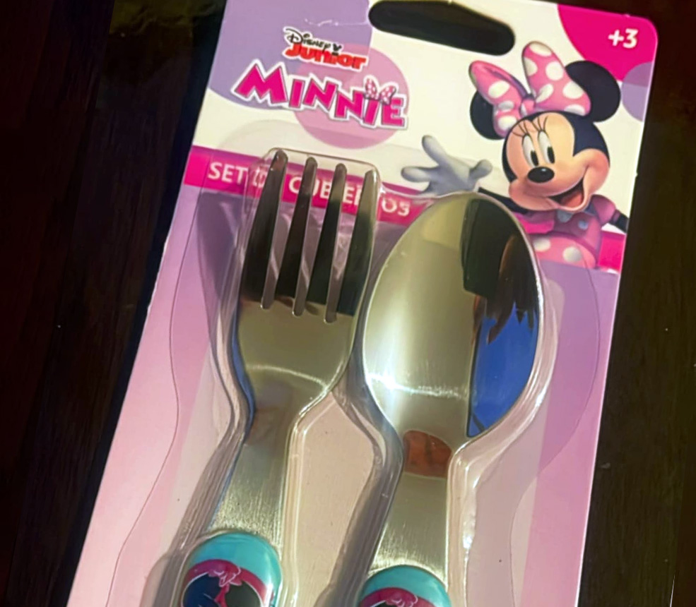 Cubierto Minnie Niño 2