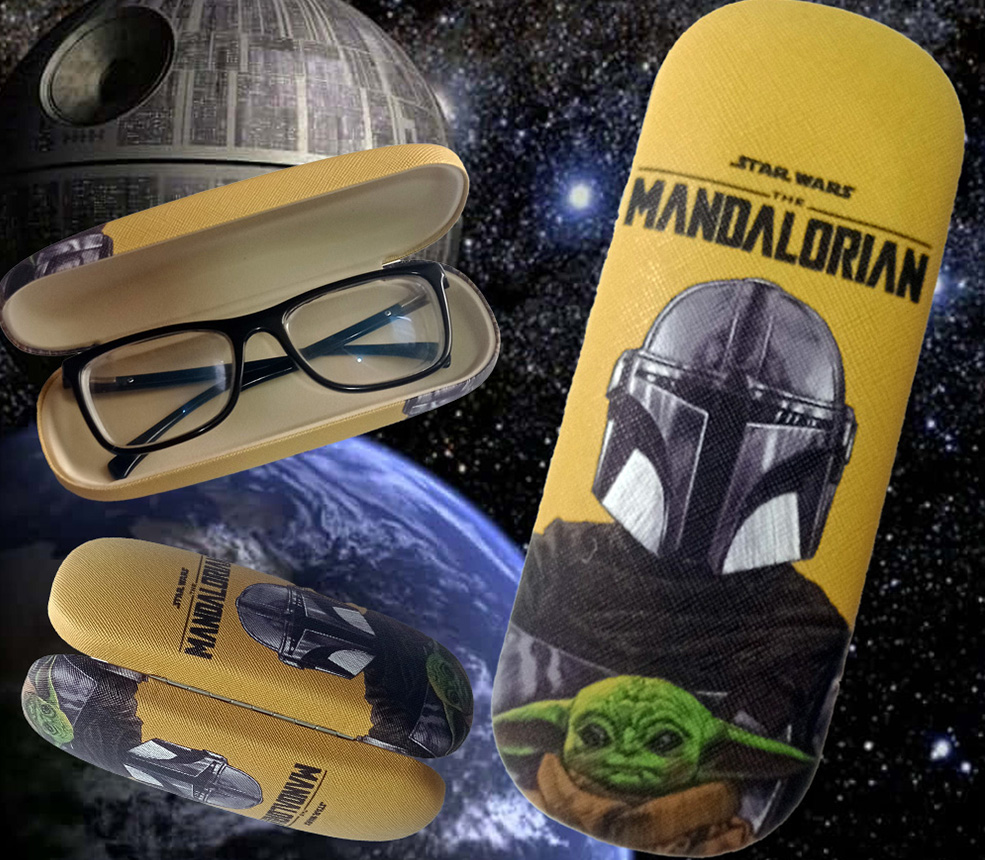 Estuche de Lentes Mandalorian Color Amarillo 1