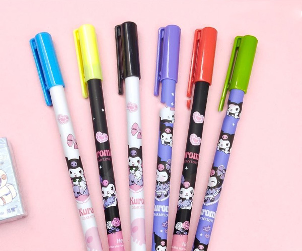 Lapicero Borrable Kuromi Caja x 12  2