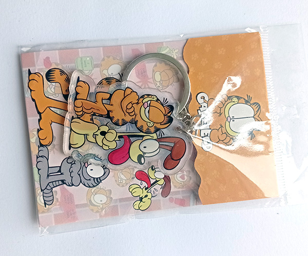 Llavero Acrílico Garfield 4