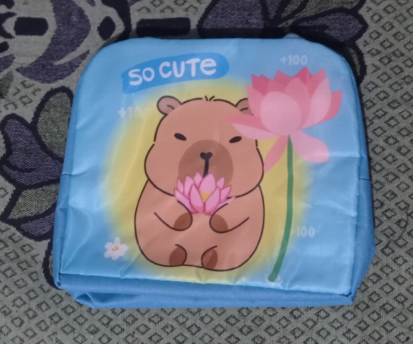 Lonchera Térmica Capibara Celeste 1