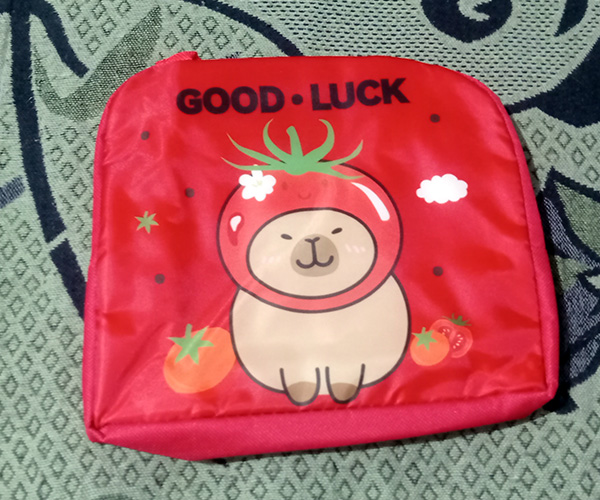 Lonchera Térmica Capibara Rojo 1