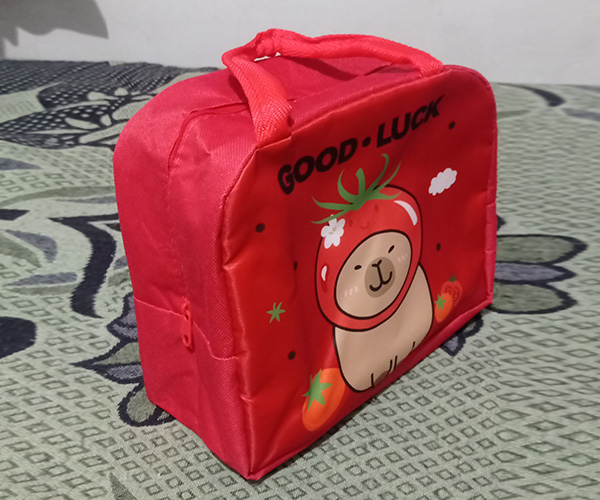 Lonchera Térmica Capibara Rojo 3