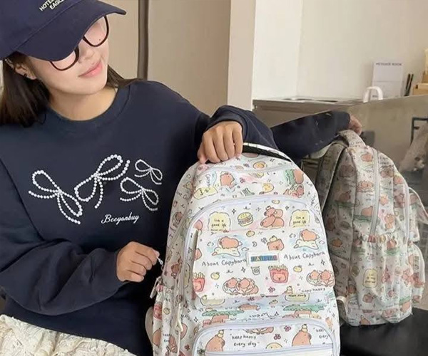 Mochila Capibara Blanco 4