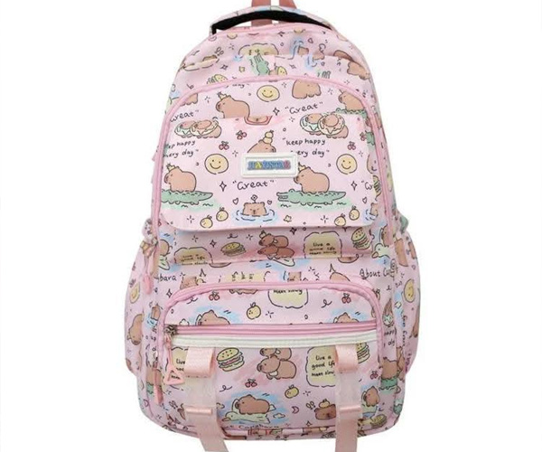 Mochila Capibara Rosado 2