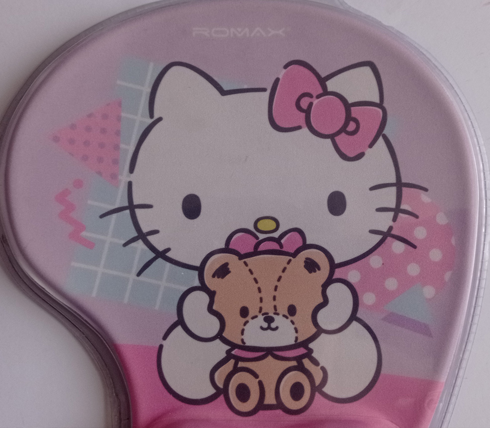 Mousepad Almohadilla Hello Kitty y osito sentados 3