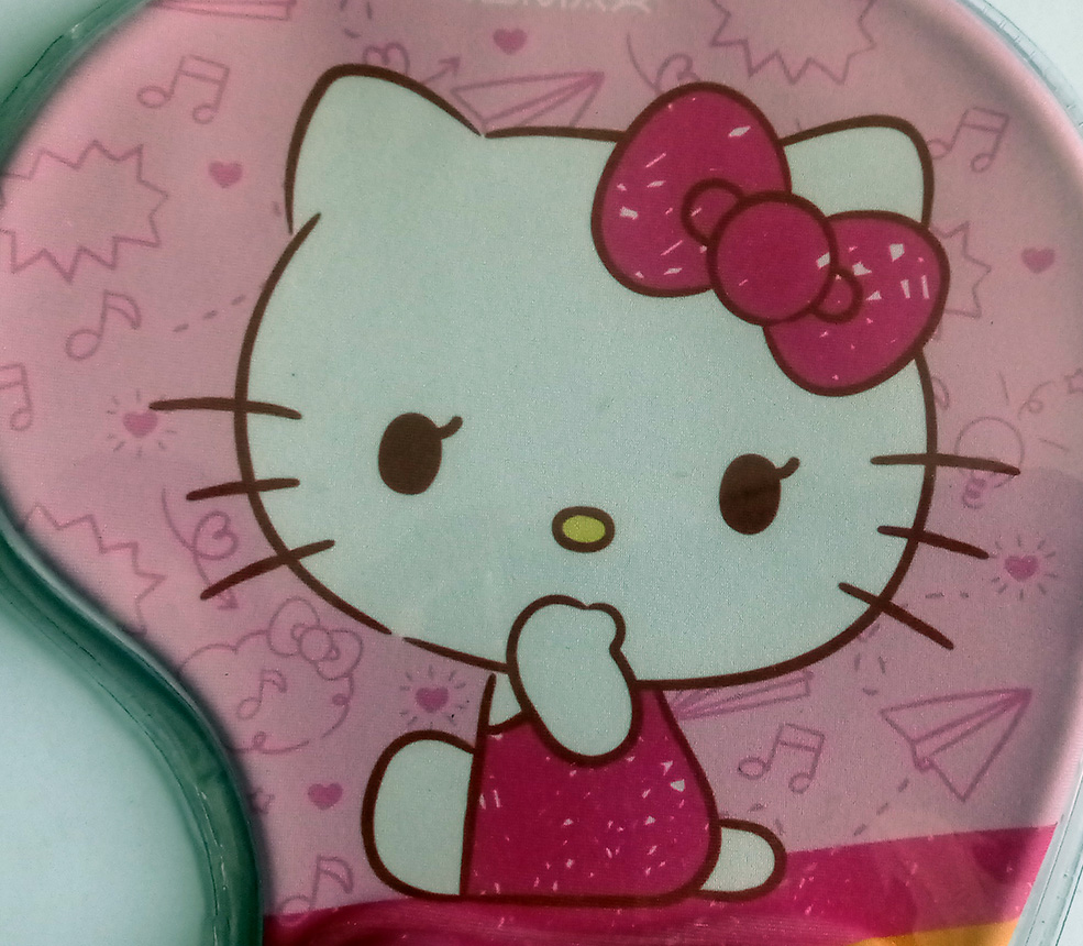 Mousepad Almohadilla Hello Kitty Sentada 3