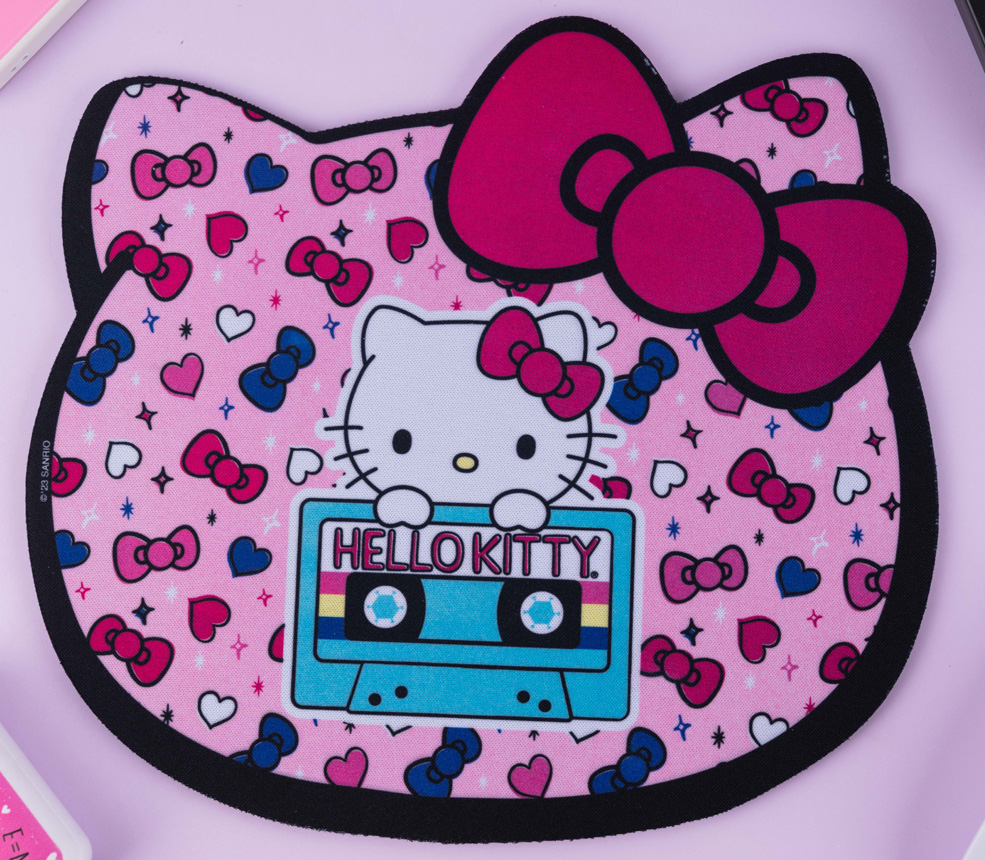Mousepad Hello Kitty Troquelado Kitty cassete 3