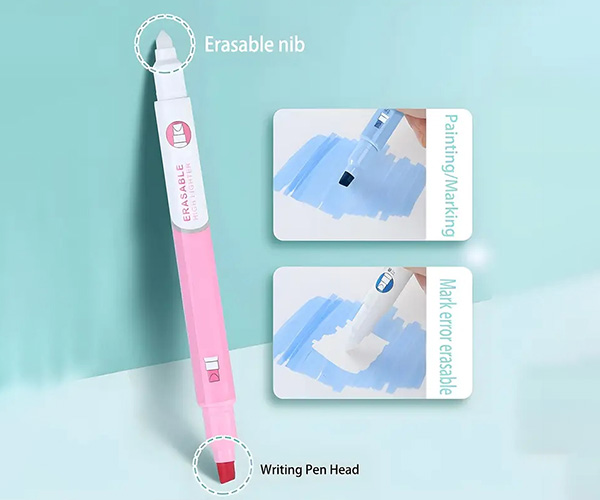 Resaltadores Borrables Caja x 6 2