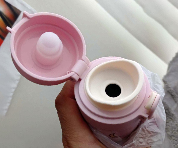 Termo Labubu 420ml Celeste 4