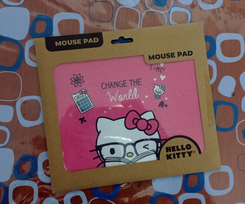 Mousepad Rectangular Hello Kitty Estudiosa