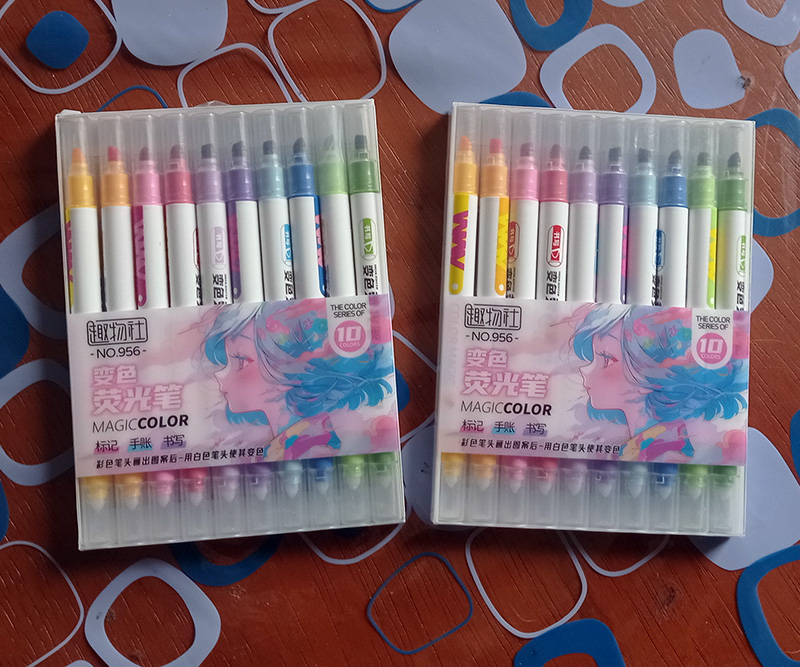 Resaltadores mágicos Set 10 plumones