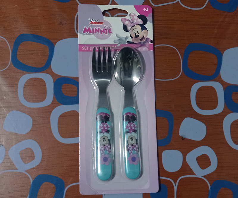 Cubierto Minnie Niño