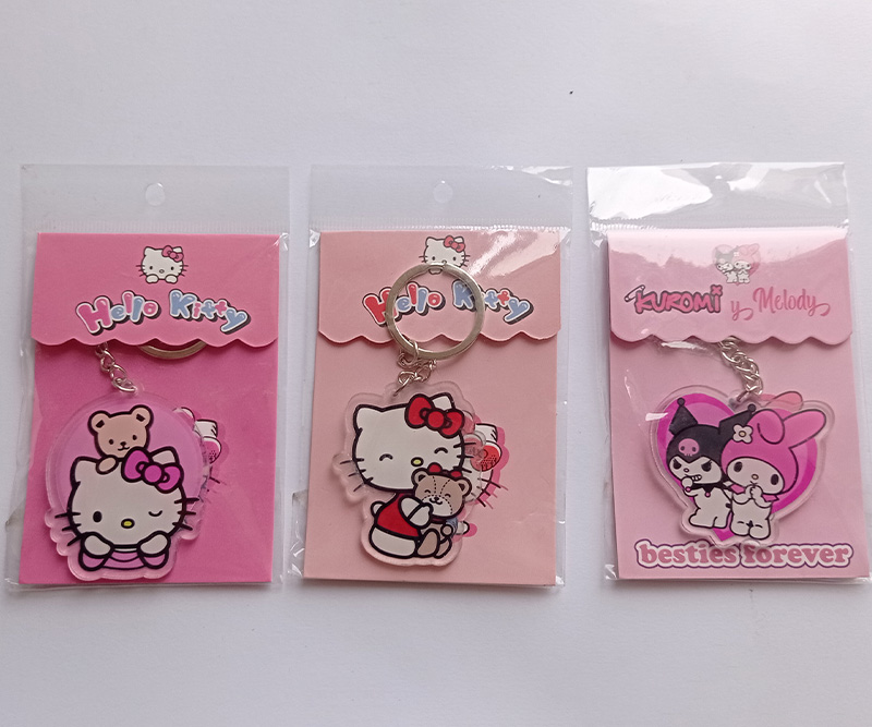Llavero Acrílico Hello Kitty