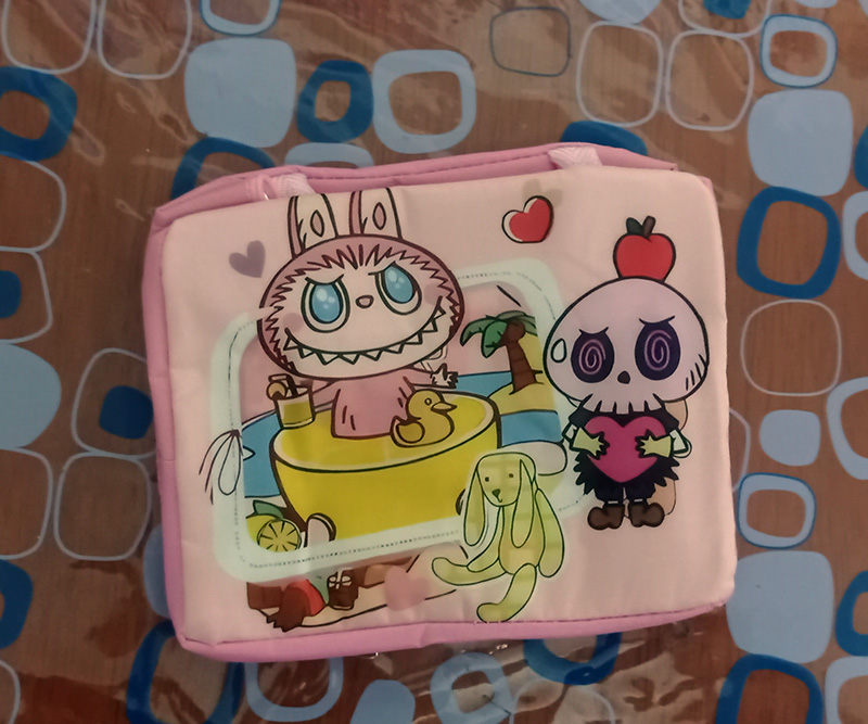 Lonchera Térmica Labubu Rosado