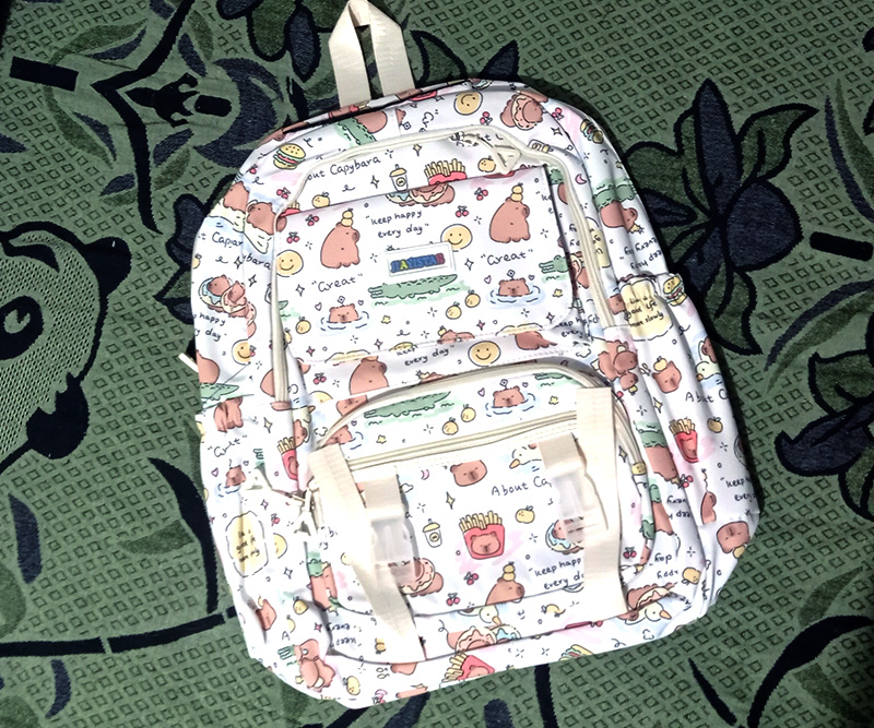 Mochila Capibara Blanco