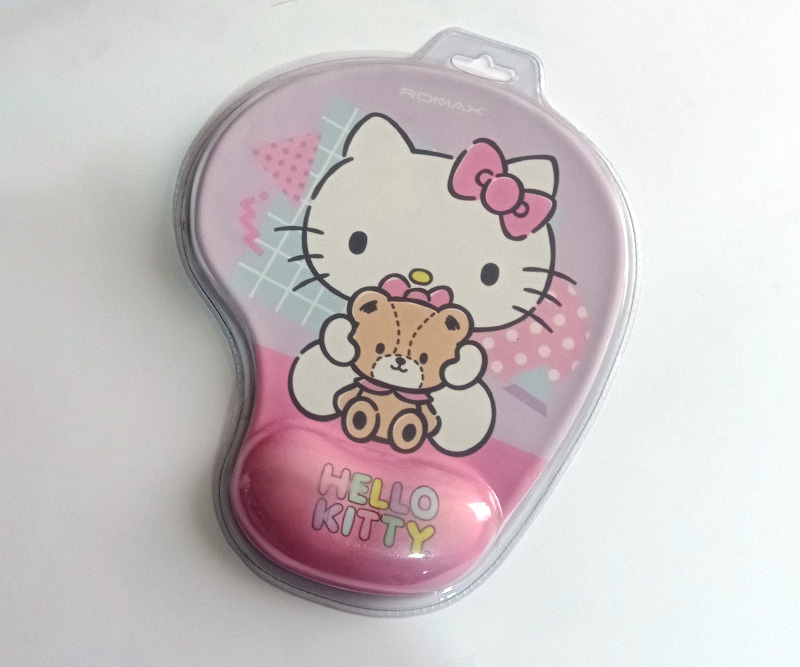 Mousepad Almohadilla Hello Kitty y osito sentados