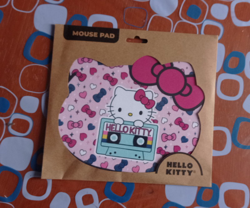 Mousepad Hello Kitty Troquelado Kitty cassete